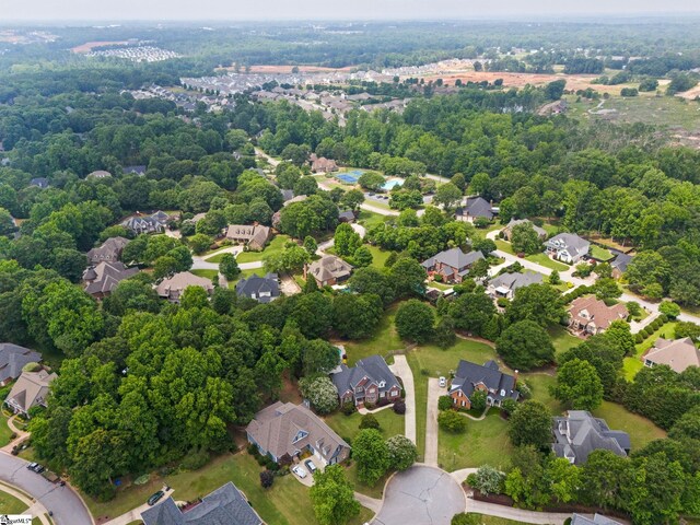 5 Fife Ct, Simpsonville, SC 29681 - aerial perspective of suburban area