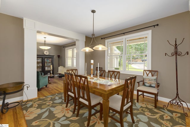 6 Terrapin Trl, Taylors, SC 29687 - dining room featuring light wood finished floors and baseboards