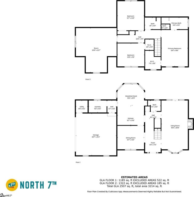 119 Circle Slope Dr, Simpsonville, SC 29681 - home floor plan