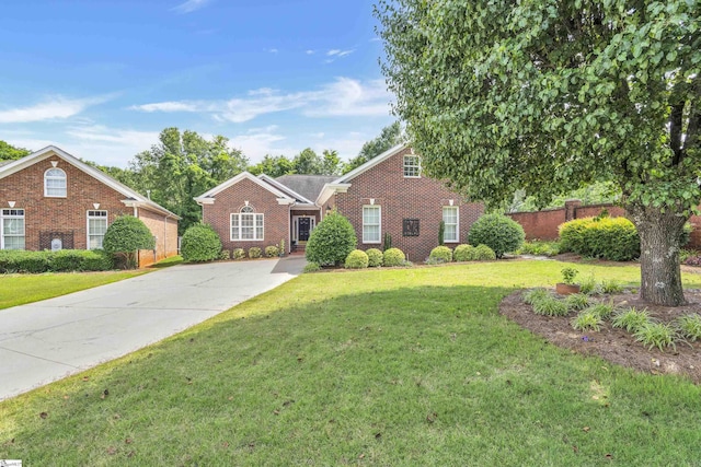 17 Bradford N Way, Greenville, SC 29617 - view of front of property featuring brick siding and concrete driveway