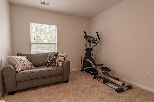 304 Oakmont Valley Trl, Seneca, SC 29678 - exercise area featuring light carpet and baseboards
