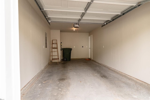 304 Oakmont Valley Trl, Seneca, SC 29678 - garage featuring a garage door opener and electric panel