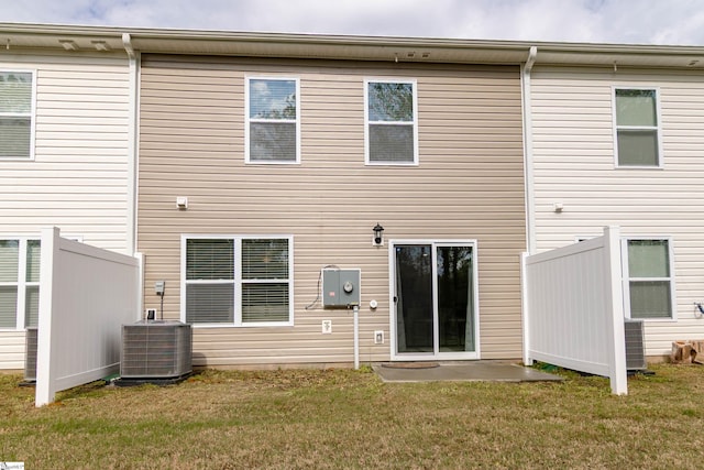 304 Oakmont Valley Trl, Seneca, SC 29678 - rear view of property with a yard and central air condition unit
