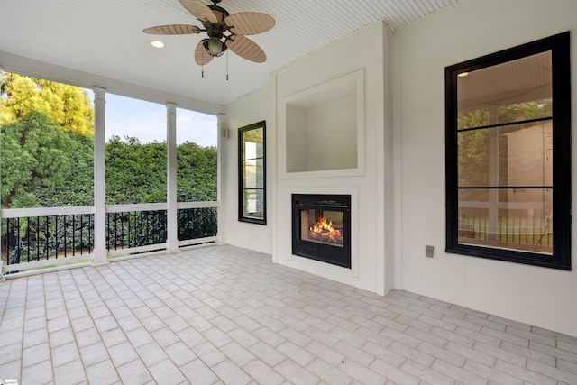 601 Brixton Cir, Simpsonville, SC 29681 - view of unfurnished sunroom