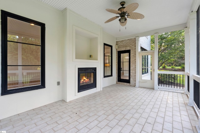 601 Brixton Cir, Simpsonville, SC 29681 - view of unfurnished sunroom