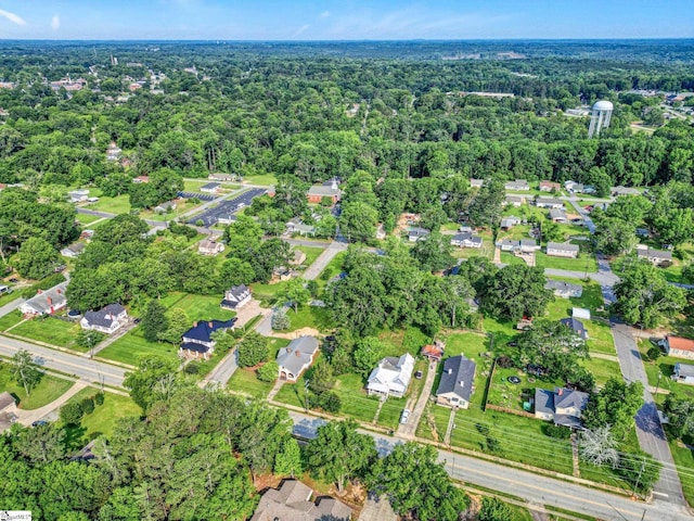 503 Davidson St, Clinton, SC 29325 - view of property location with a heavily wooded area and nearby suburban area