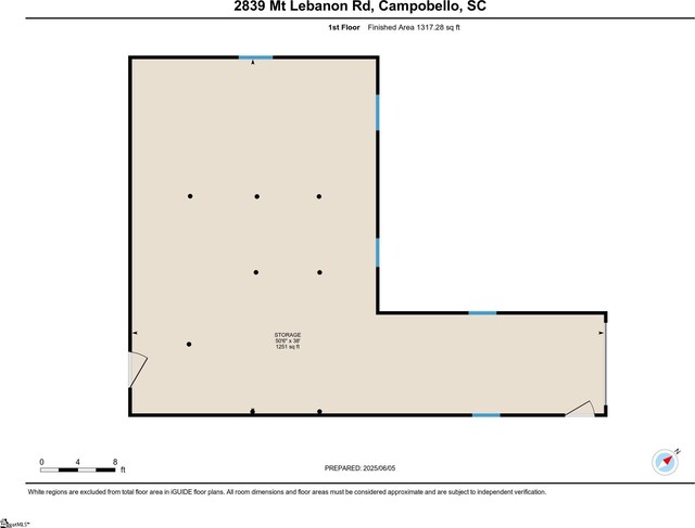 2839 Mount Lebanon Rd, Campobello, SC 29322