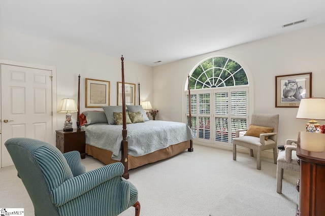 33 Southview Ledge Rd, Landrum, SC 29356 - bedroom with light carpet