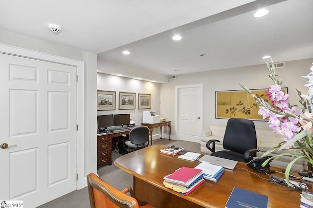 33 Southview Ledge Rd, Landrum, SC 29356 - office area with recessed lighting