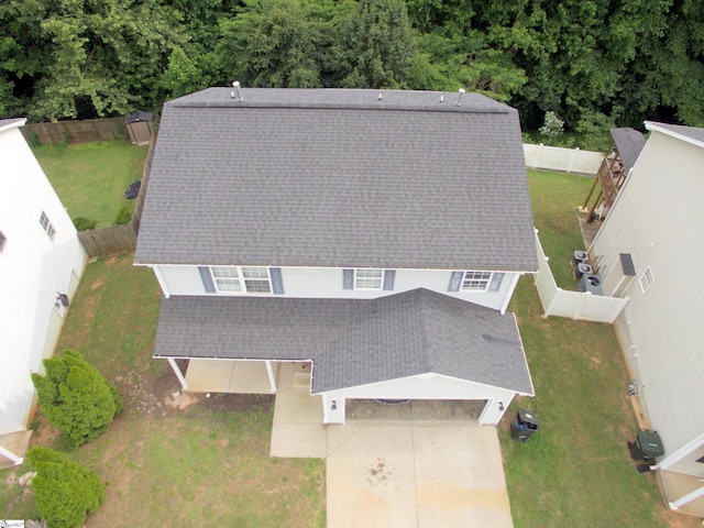 213 Kingscreek Dr, Greer, SC 29650 - aerial view of property and surrounding area