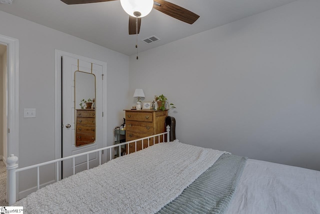 404 Hillrock Ct, Greenville, SC 29617 - bedroom featuring ceiling fan