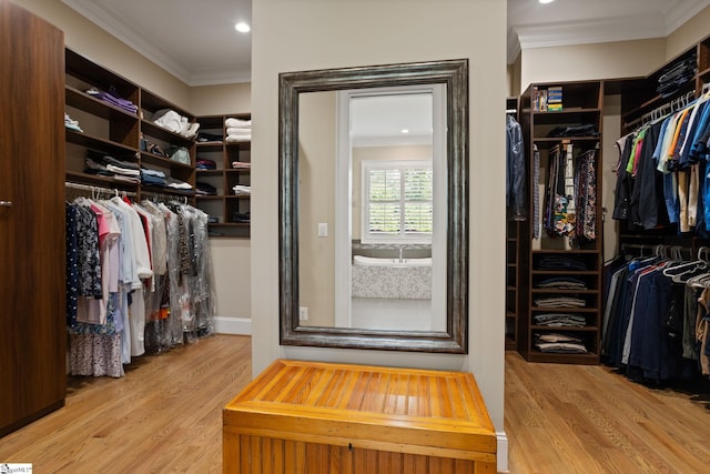105 Hampton Grove Way, Greenville, SC 29617 - spacious closet with wood finished floors