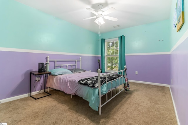 835 Terrace Creek Dr, Duncan, SC 29334 - carpeted bedroom featuring baseboards and a ceiling fan