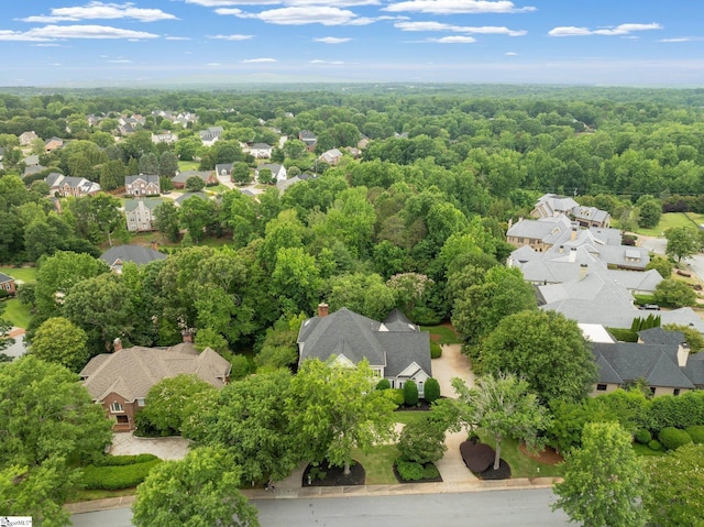 120 Thornblade Blvd, Greer, SC 29650 - aerial view of residential area featuring a forest