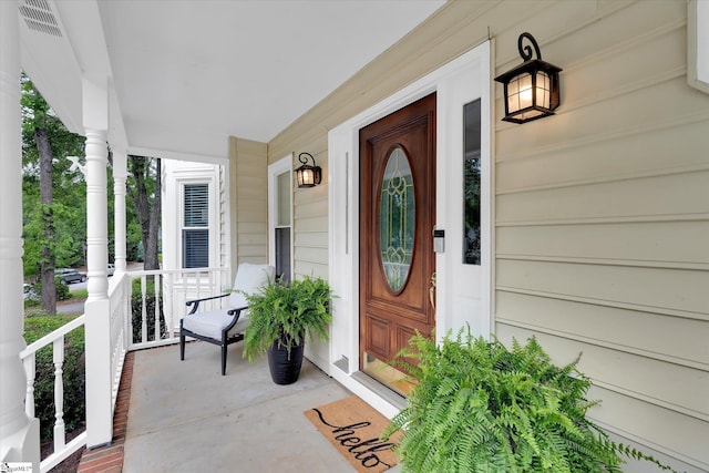 121 Legrae Ln, Taylors, SC 29687 - property entrance with covered porch