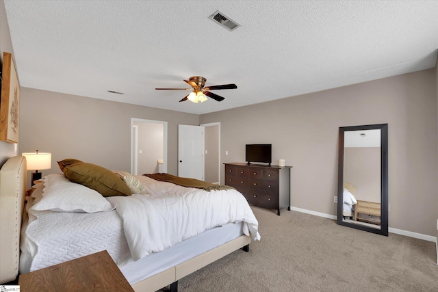 121 Legrae Ln, Taylors, SC 29687 - bedroom featuring light carpet, baseboards, and a ceiling fan