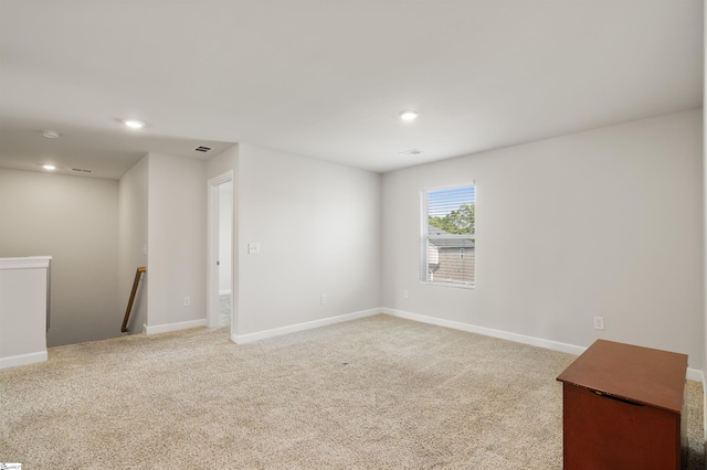 925 Appalachian Dr, Moore, SC 29369 - unfurnished room featuring recessed lighting, light carpet, and baseboards