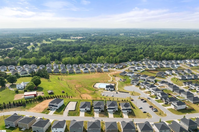 925 Appalachian Dr, Moore, SC 29369 - aerial view of property's location with nearby suburban area and a forest