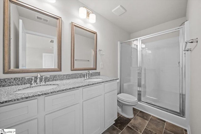 215 Islay Way, Anderson, SC 29621 - full bath with double vanity and a shower stall