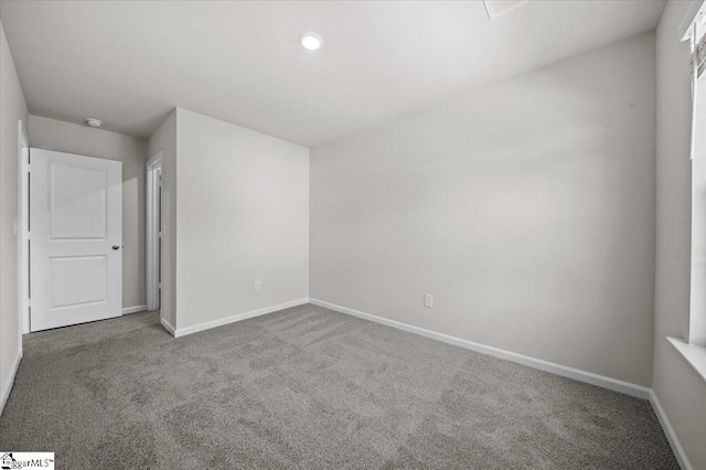 215 Islay Way, Anderson, SC 29621 - carpeted spare room with baseboards and recessed lighting