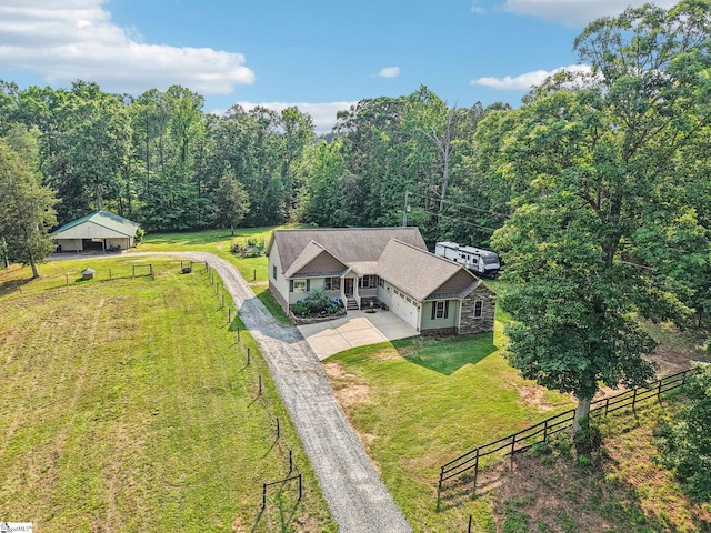 310 Wofford Rd, Pauline, SC 29374 - view from above of property