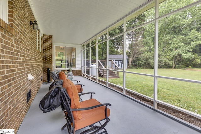 9 Mountain Brook Trl, Greenville, SC 29609 - view of sunroom / solarium