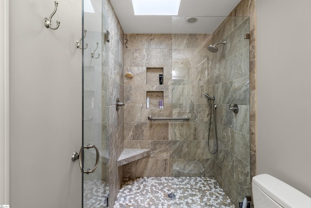 109 Appomattox Dr, Simpsonville, SC 29681 - full bath featuring toilet and a shower stall