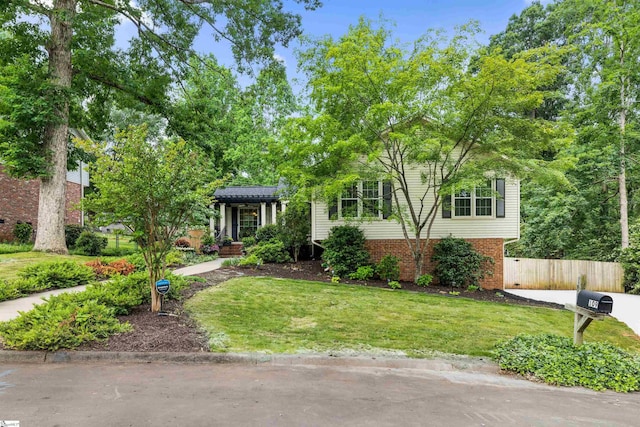 109 Appomattox Dr, Simpsonville, SC 29681 - obstructed view of property featuring brick siding