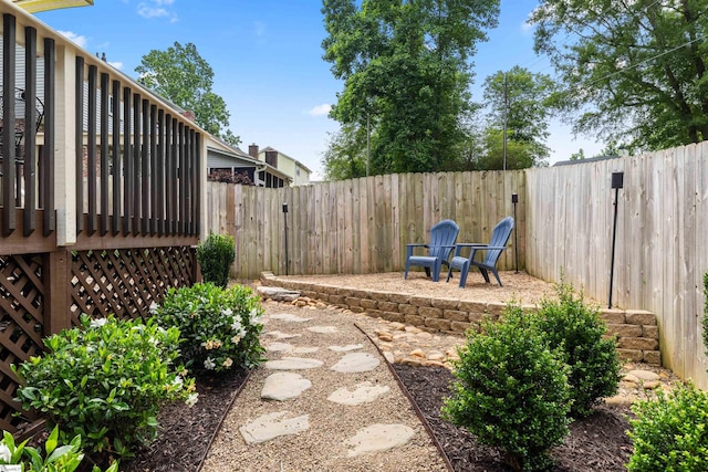 109 Appomattox Dr, Simpsonville, SC 29681 - fenced backyard featuring a patio area