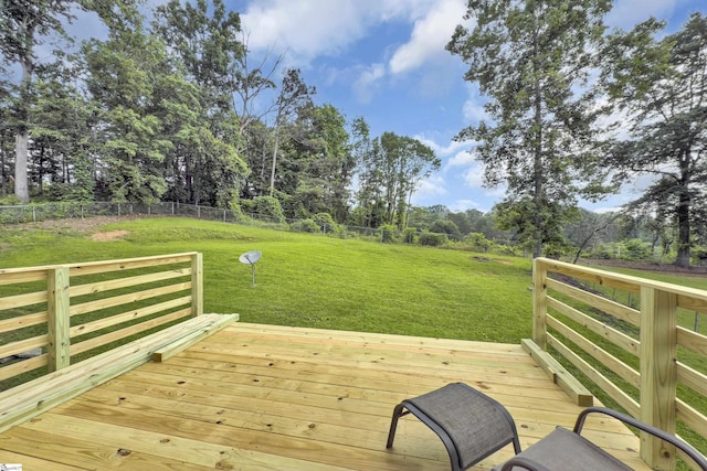 12 Ridgeline Dr, Liberty, SC 29657 - deck with view of wooded area