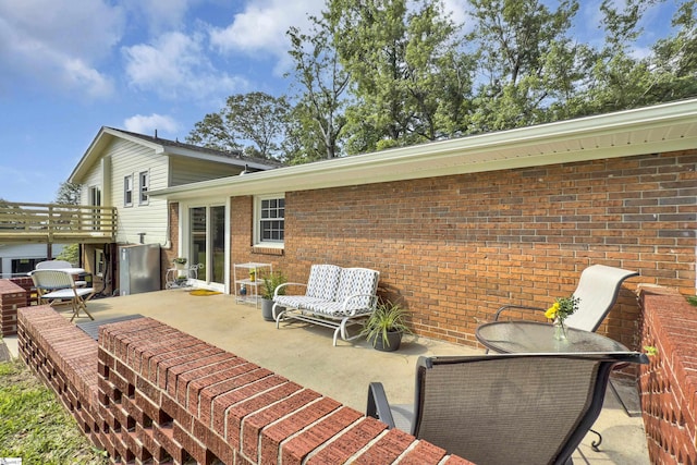 12 Ridgeline Dr, Liberty, SC 29657 - view of patio / terrace with a wooden deck