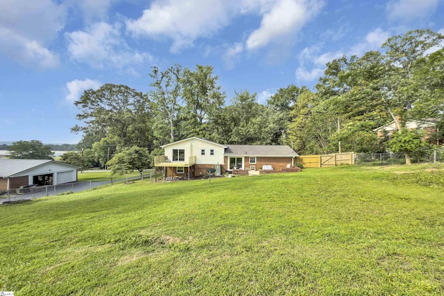 12 Ridgeline Dr, Liberty, SC 29657 - view of front facade with a garage and view of wooded area