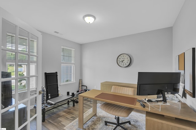 4250 Winding Ridge Ln, Boiling Springs, SC 29316 - office area with wood finished floors