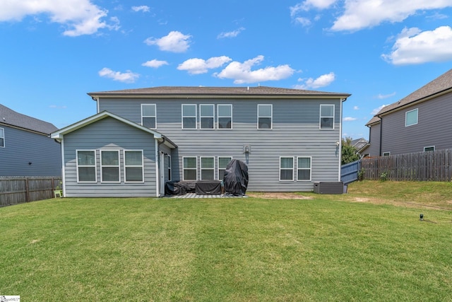 116 Quiet Creek Ct, Simpsonville, SC 29681 - back of house featuring central AC