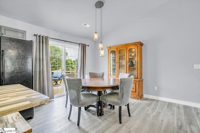 251 Heatherbrook Dr, Lyman, SC 29365 - dining area featuring light wood-style flooring and baseboards