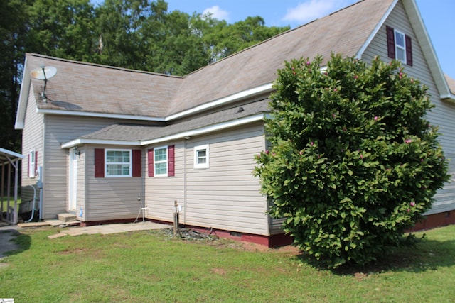 295 Dorn St, Westminster, SC 29693 - rear view of house with crawl space and a yard