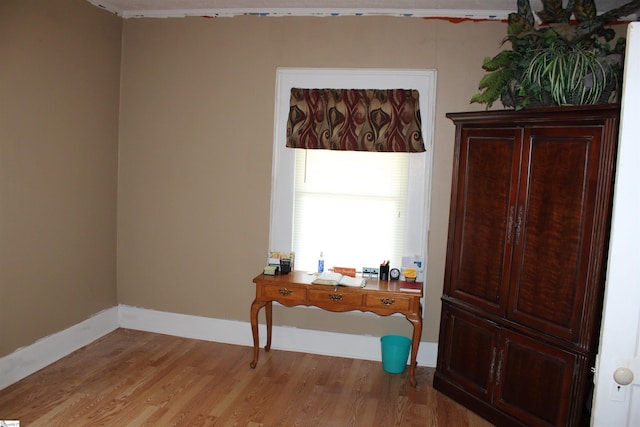 295 Dorn St, Westminster, SC 29693 - interior space featuring light wood-type flooring and baseboards