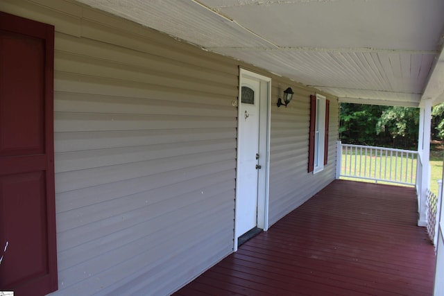295 Dorn St, Westminster, SC 29693 - view of wooden porch