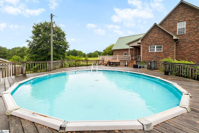 1847 Bertha Knight Rd, Lancaster, SC 29720 - view of pool with a deck