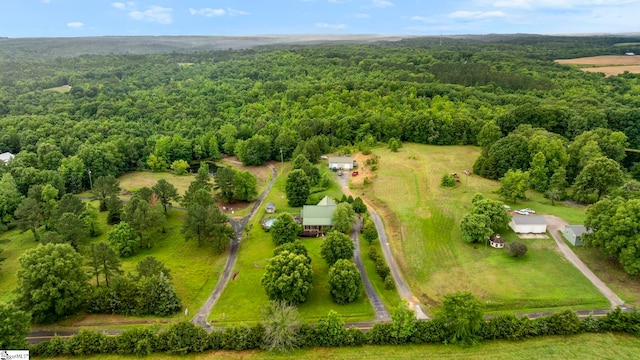 1847 Bertha Knight Rd, Lancaster, SC 29720 - bird's eye view of a forest