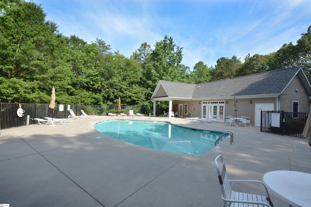 10 Bamburgh Brae Ct, Simpsonville, SC 29681 - community pool featuring french doors and a patio area
