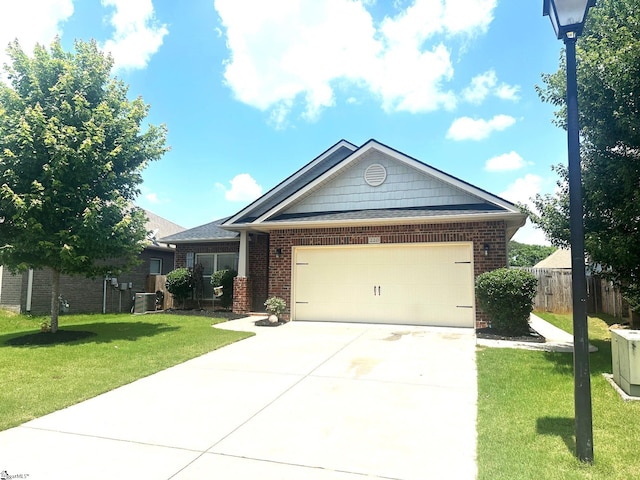 220 Scottish Ave, Simpsonville, SC 29680 - single story home featuring brick siding, a garage, and driveway