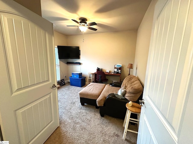 220 Scottish Ave, Simpsonville, SC 29680 - bedroom with carpet and ceiling fan