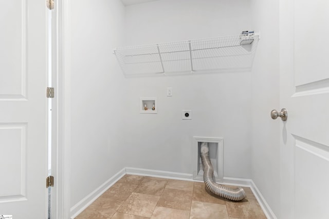 474 Grantham Ct, Spartanburg, SC 29303 - laundry room with electric dryer hookup, washer hookup, and baseboards