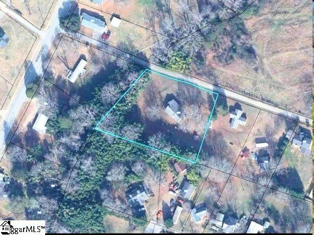130 Poplar St, Pacolet, SC 29372 - map / location with property boundaries highlighted