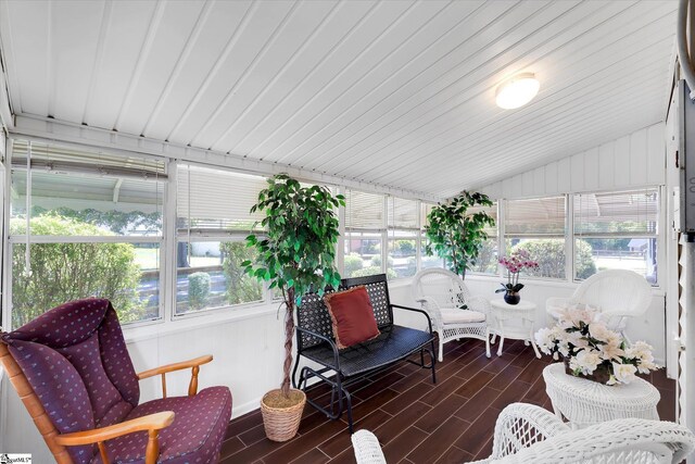 2100 Marchbanks Ave, Anderson, SC 29621 - sunroom featuring lofted ceiling and plenty of natural light