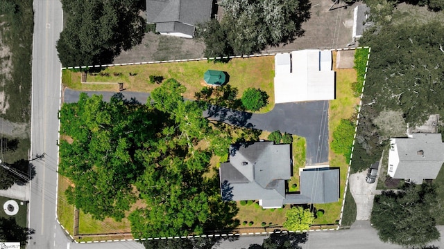 2100 Marchbanks Ave, Anderson, SC 29621 - aerial overview of property's location with property boundaries highlighted