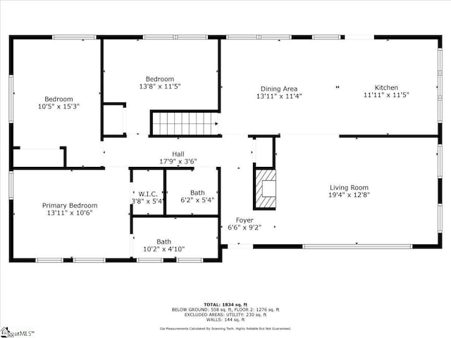 304 Robin Hood Rd, Greenville, SC 29607 - property floor plan