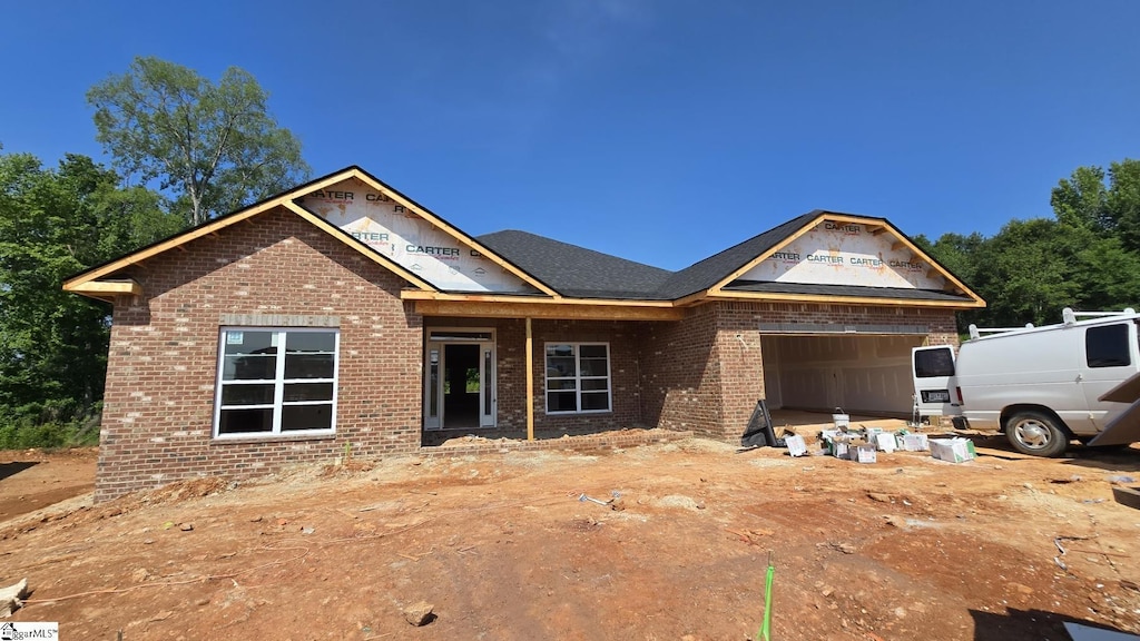 200 Rolling Waters Dr Lot 3, Greenville, SC 29605 - property in mid-construction with brick siding and a garage