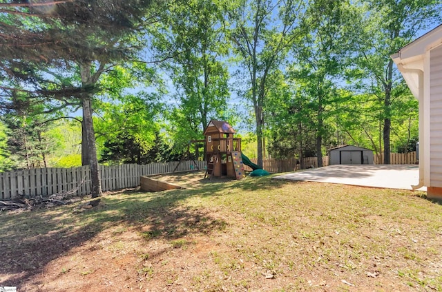 4 Yukon Dr, Greenville, SC 29605 - view of yard featuring a playground